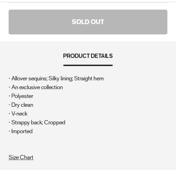 Express X Olivia Culpo sequin crop cami Med NWT - Picture 8 of 8